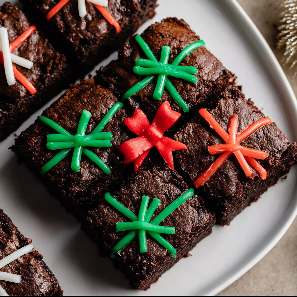 Easy & Healthy Festive Brownies Recipe for Holidays