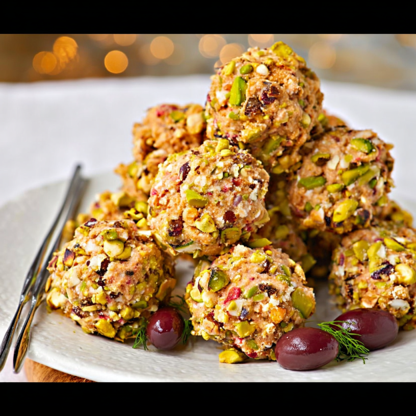 Easy Keto Antipasto Cheese Balls Recipe for Parties