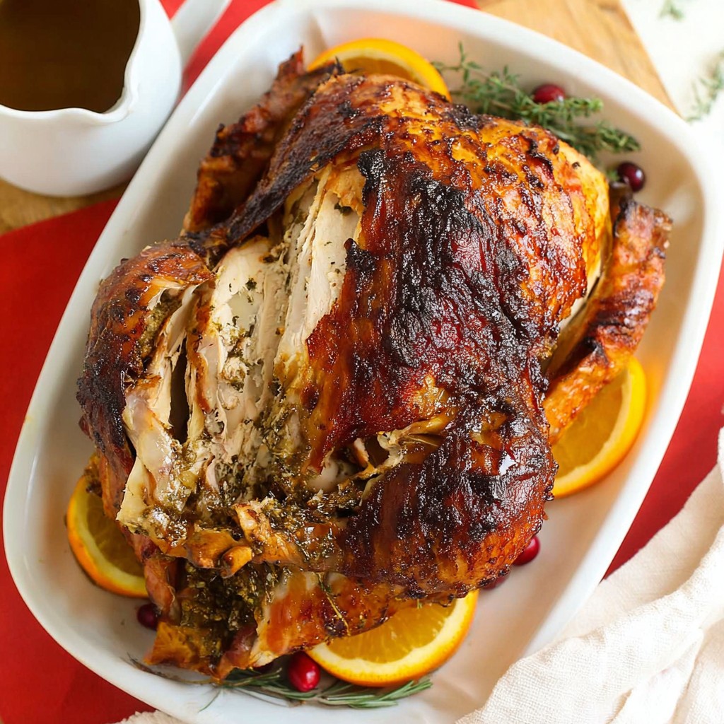 Effortless Herb Butter Roast Turkey: The Best Recipe