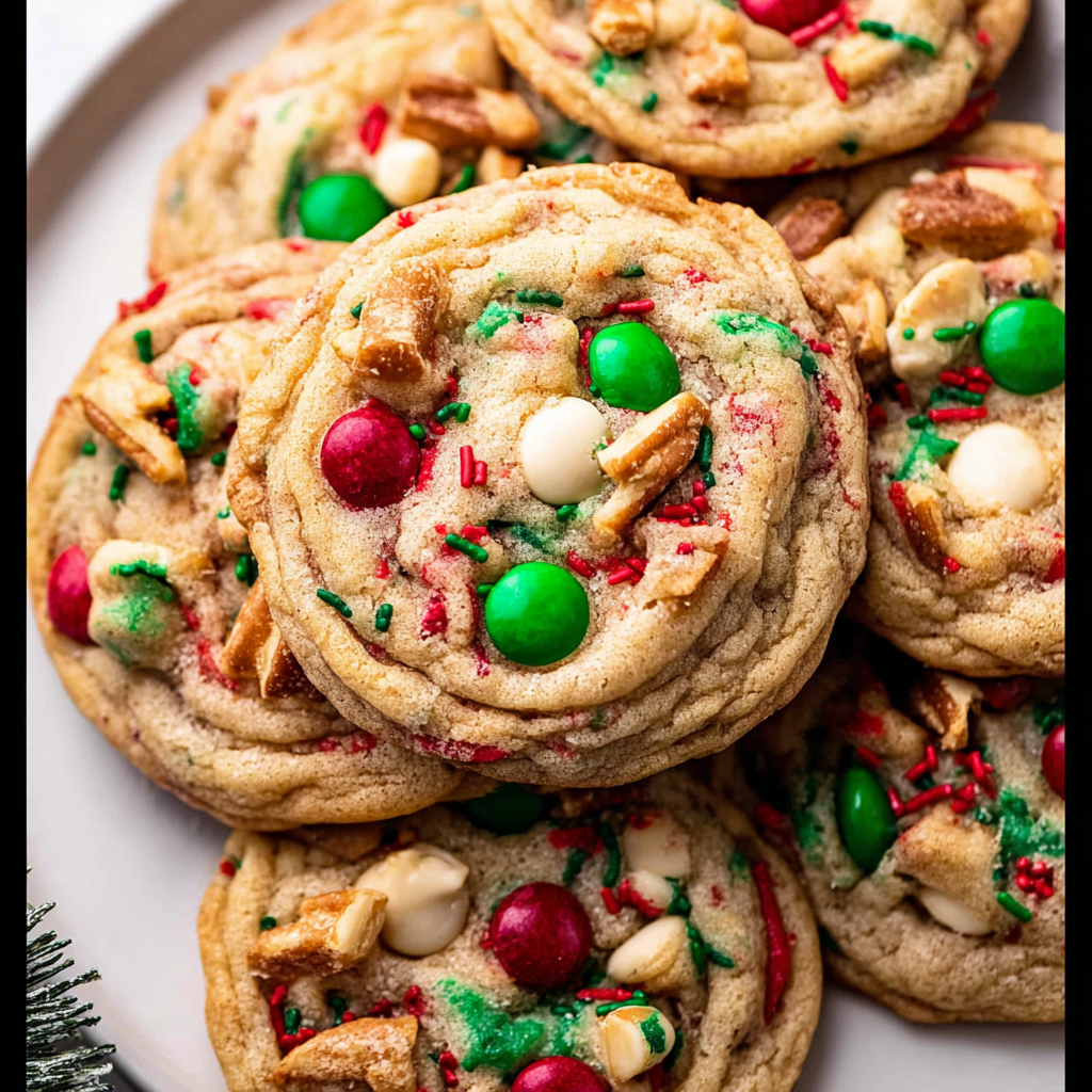 Festive Fun Kitchen Sink Cookies! The Best Recipe