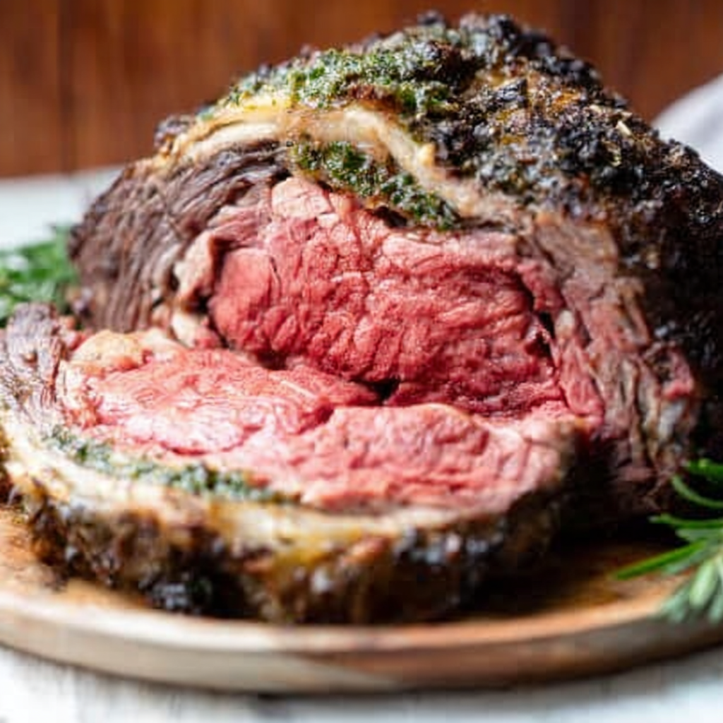 Festive Herb-Crusted Prime Rib Roast Perfect Recipe
