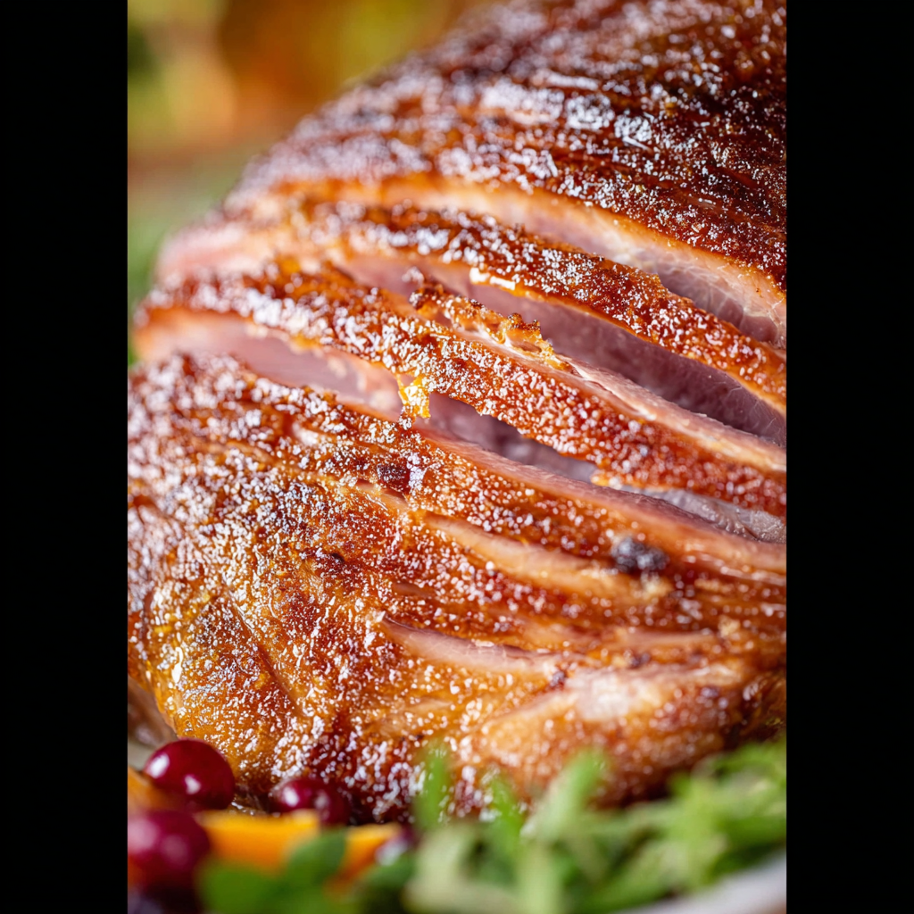 Festive Honey-Kissed Ham Crème Brûlée Xmas Delight