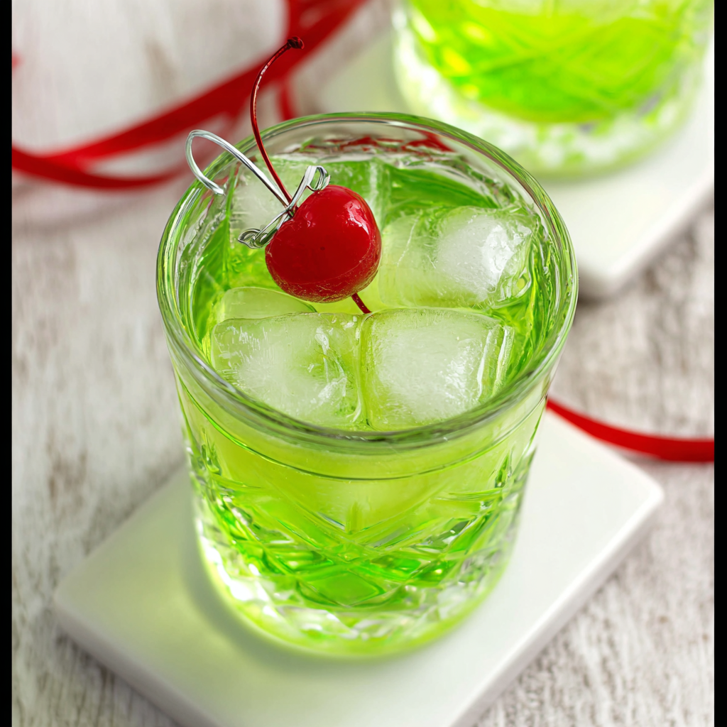 Festive The Jolly Grinch Refresher Drink Recipe!