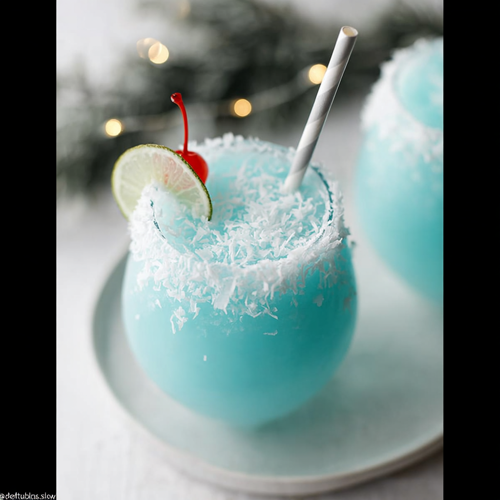 Frosty Holiday Sparkle Cocktail Recipe For Your Joy
