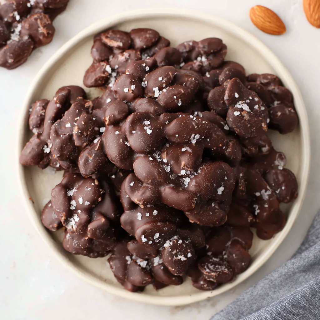 Healthy Holiday Chocolate Almond Clusters Recipe!