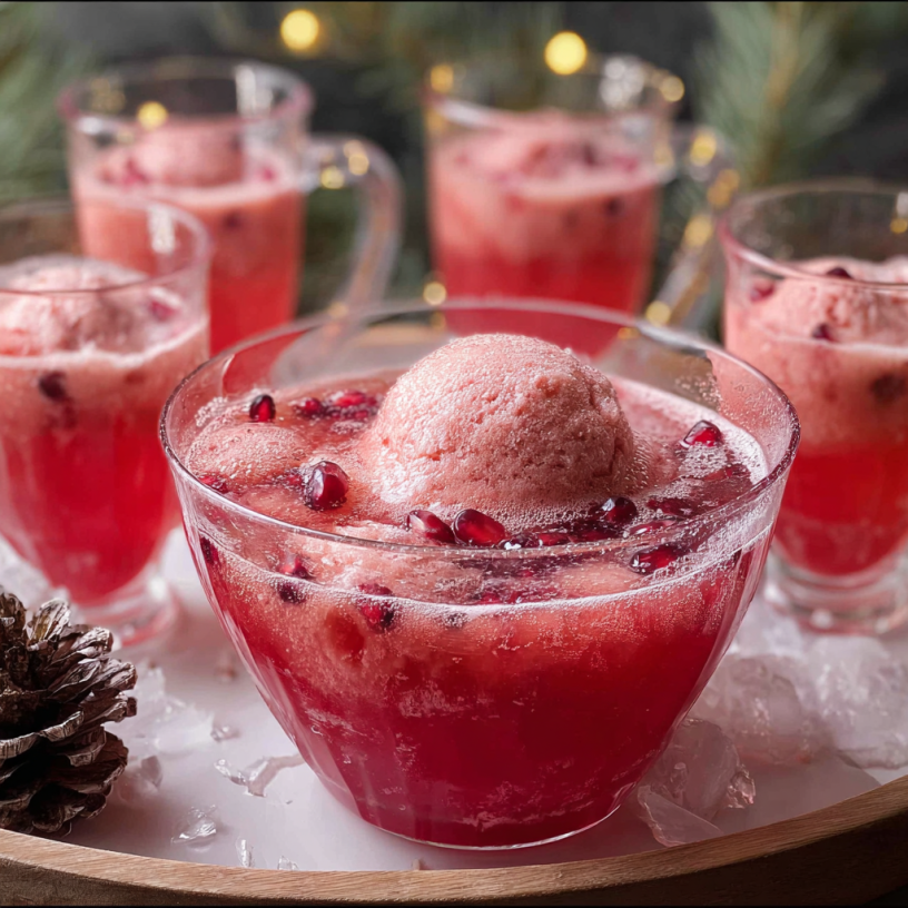 Holiday Cheer Sparkling Punch! Your New Favorite!