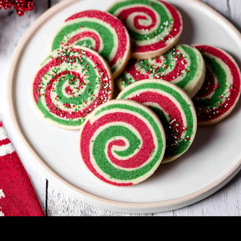 Holiday Christmas Pinwheel Swirls! Cookie Recipe!