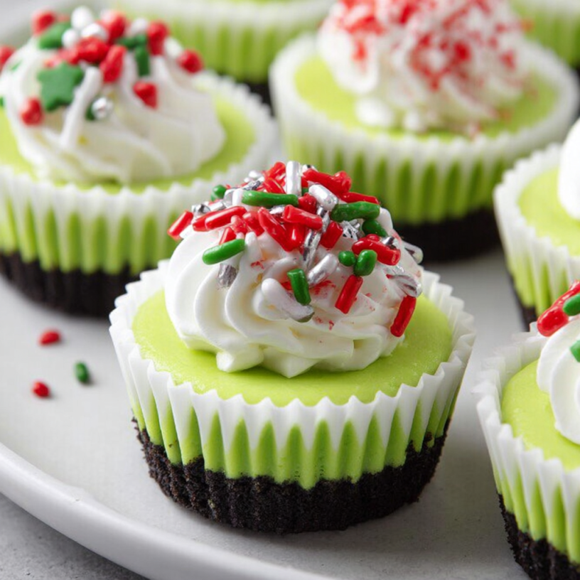Holiday Sparkle Mini Cheesecakes: Easy Recipe Now!