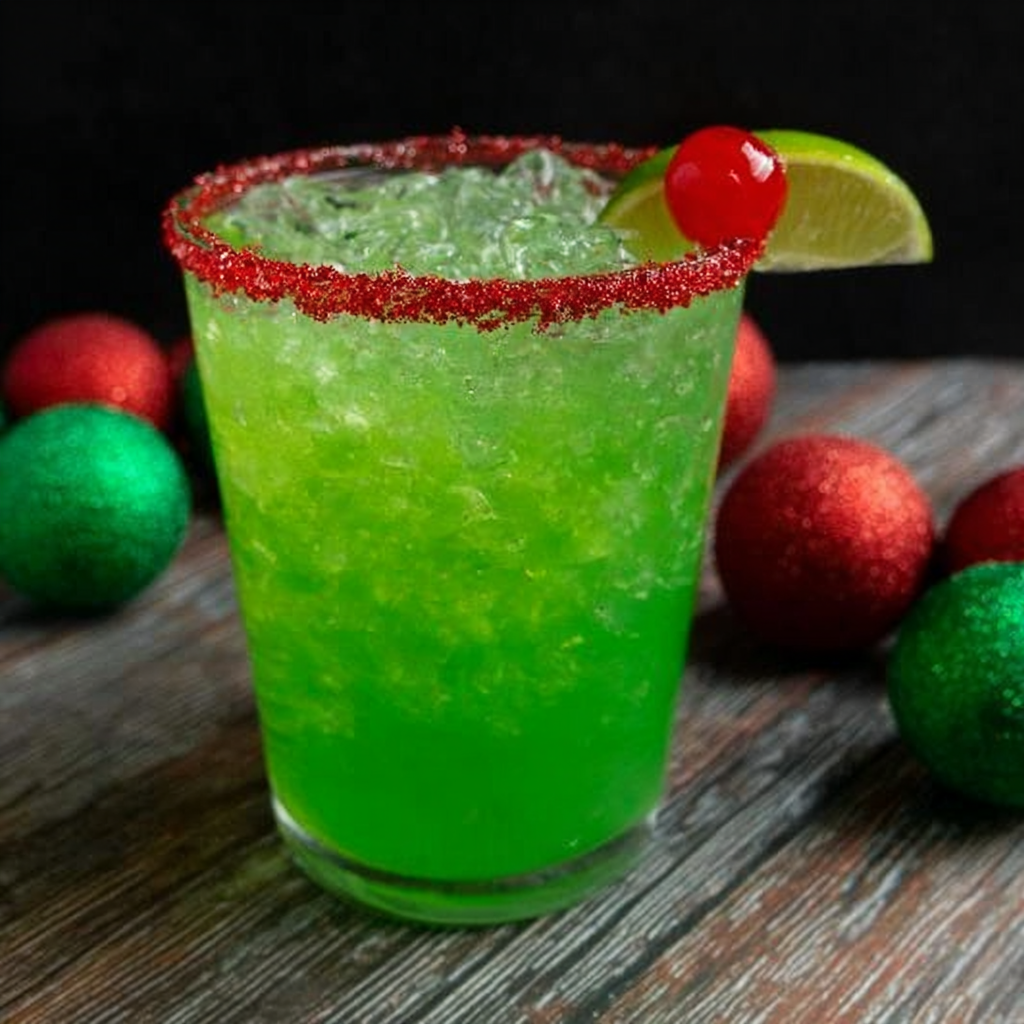 Holiday Whoville's Grinchy Green Cocktail Delight!!