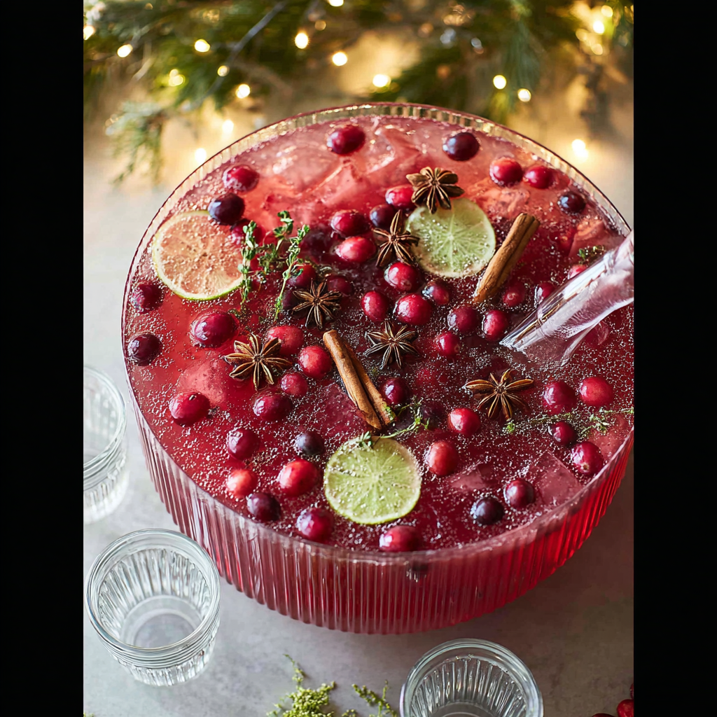 How to Make Festive Non-Alcoholic Christmas Punch!