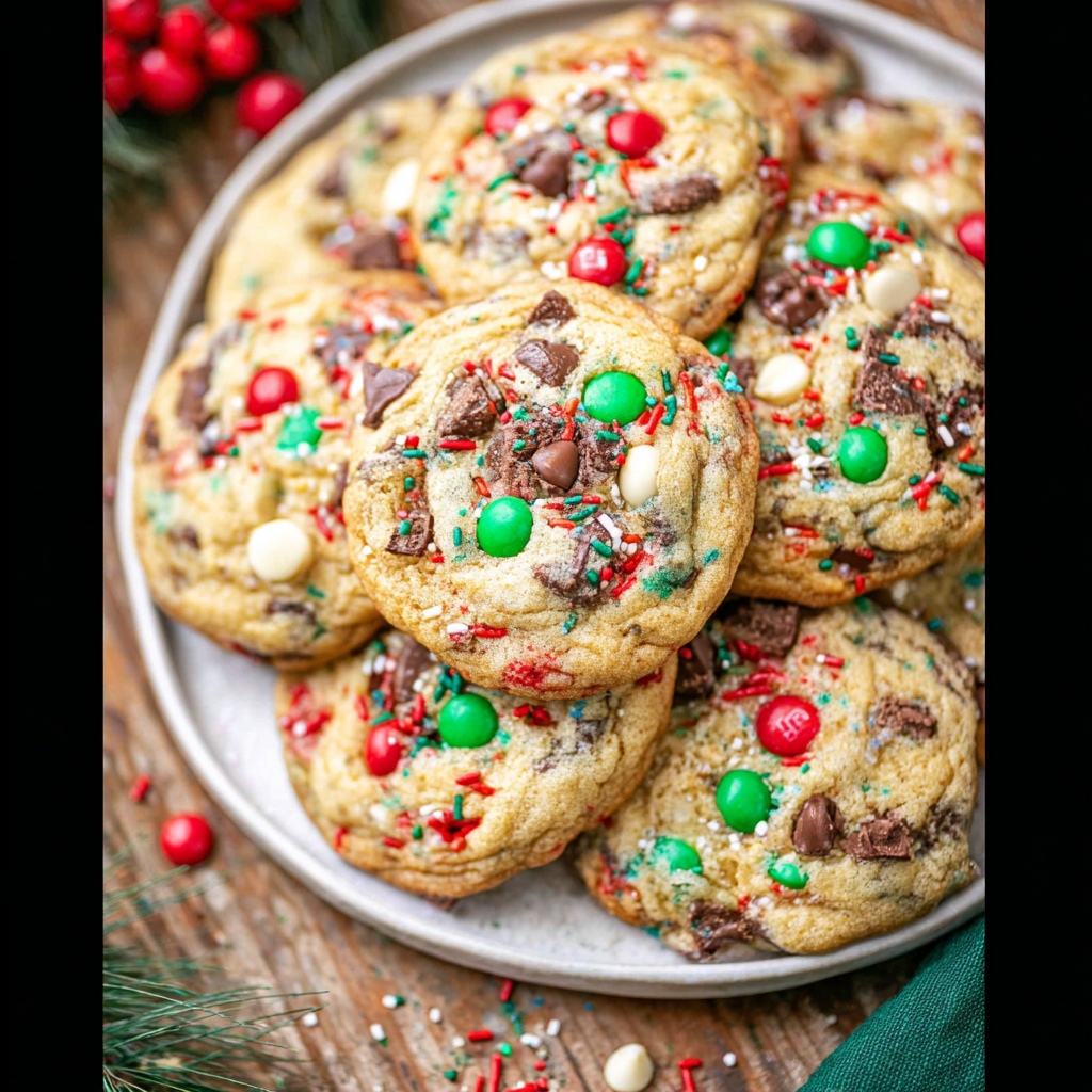 My Wholesome Christmas Chocolate Chip Cookies