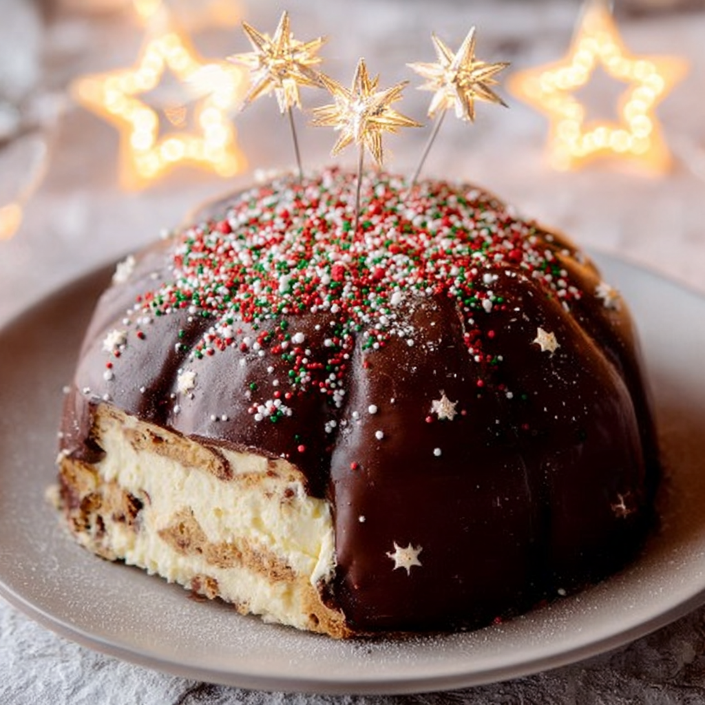 Panettone Bombe Recipe: Easy Christmas Ice Cream Cake