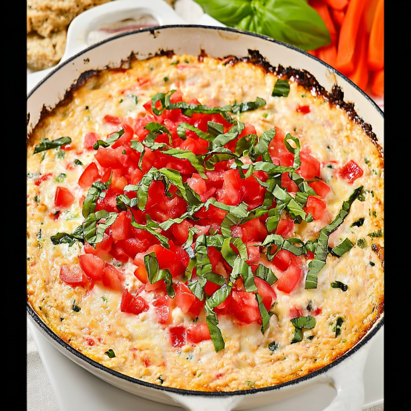 Perfect Low Carb Caprese Dip Delight! New Recipe