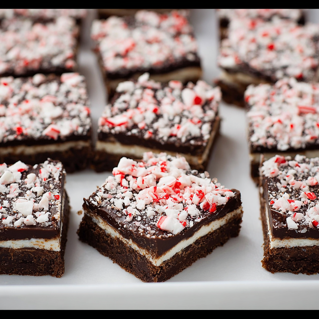 Sparkling Peppermint Dream Brownies: Easy Recipe