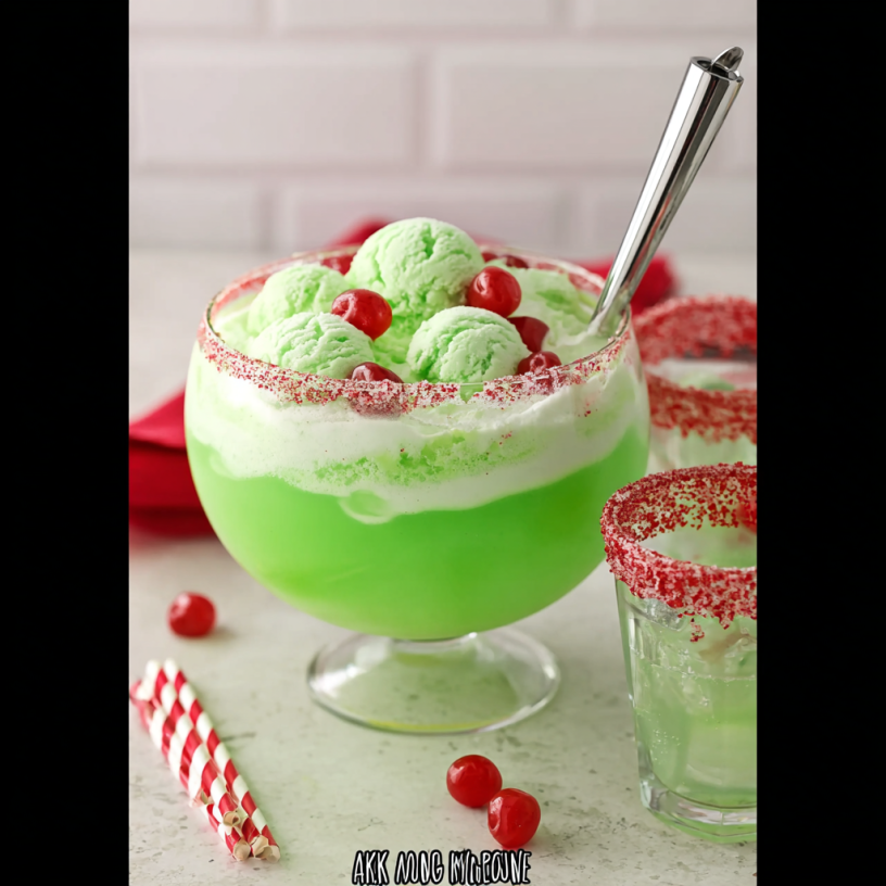 The Vibrant Holiday Zest Punch! Easy Drink Recipe