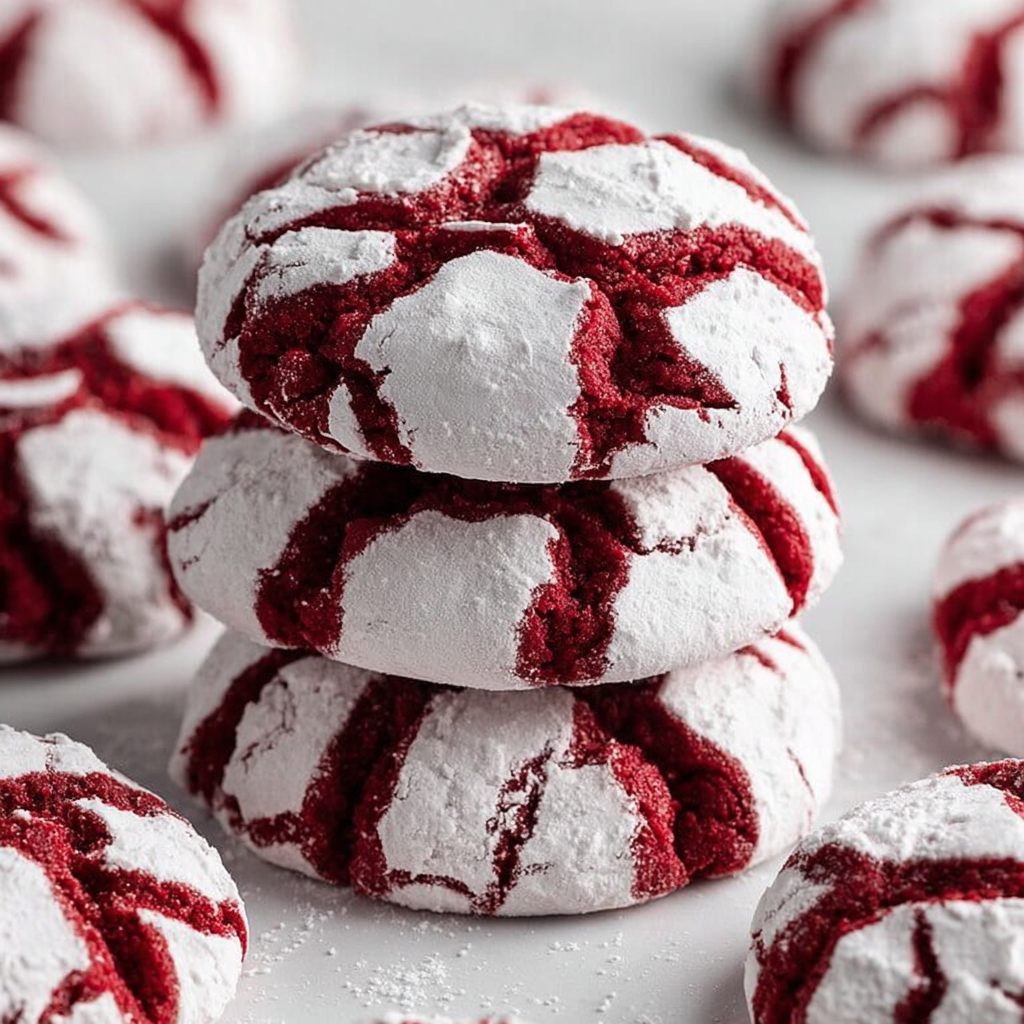 Ultimate Red Velvet Crinkle Cookies Recipe Guide!