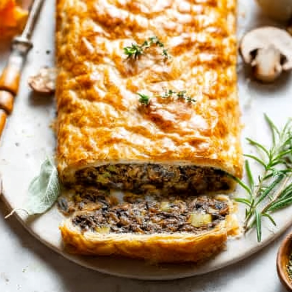 Wholesome Christmas Mushroom Wellington: Ultimate