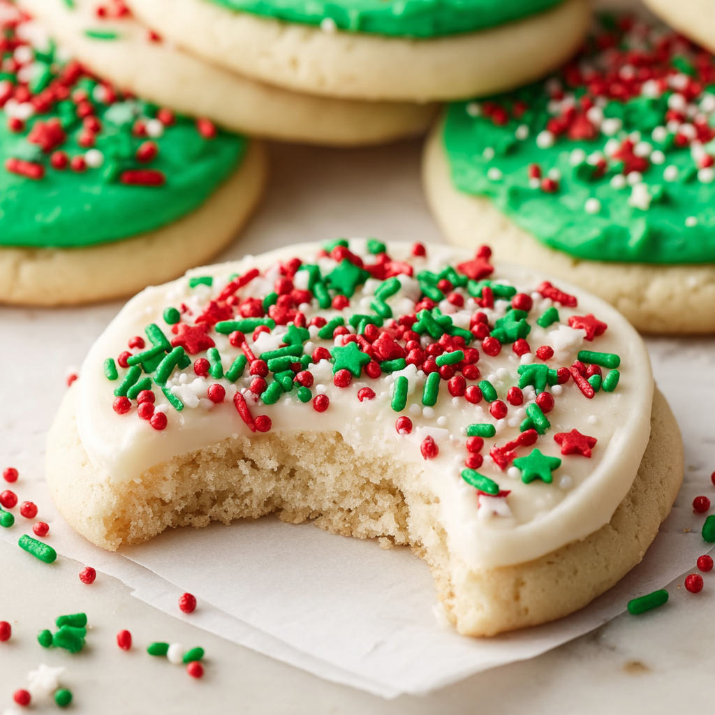 Your Easy Homemade Christmas Cloud Cookies!