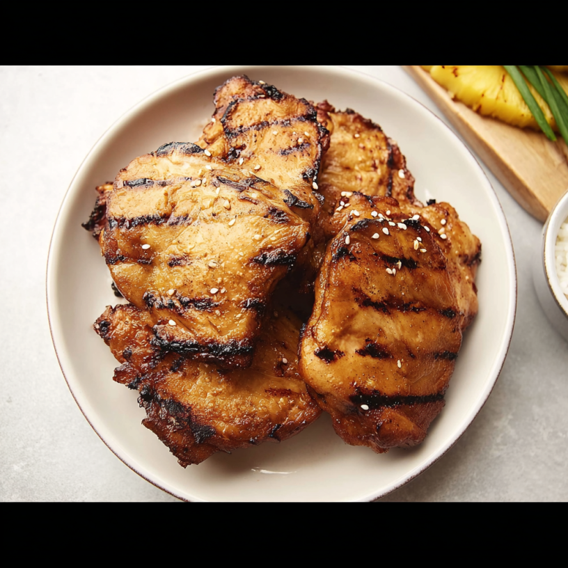 Best Easy Grilled Teriyaki Chicken Thighs Recipe