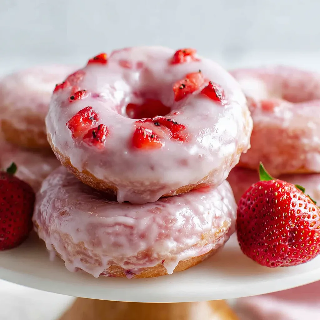 Blushing Berry Baked Donuts: Your New Favorite Recipe
