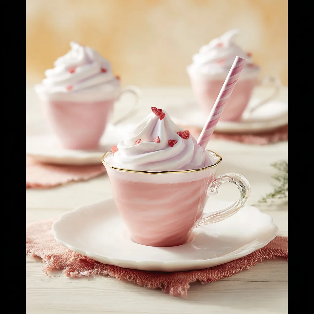 Blushing Valentine White Hot Chocolate for Lovers!