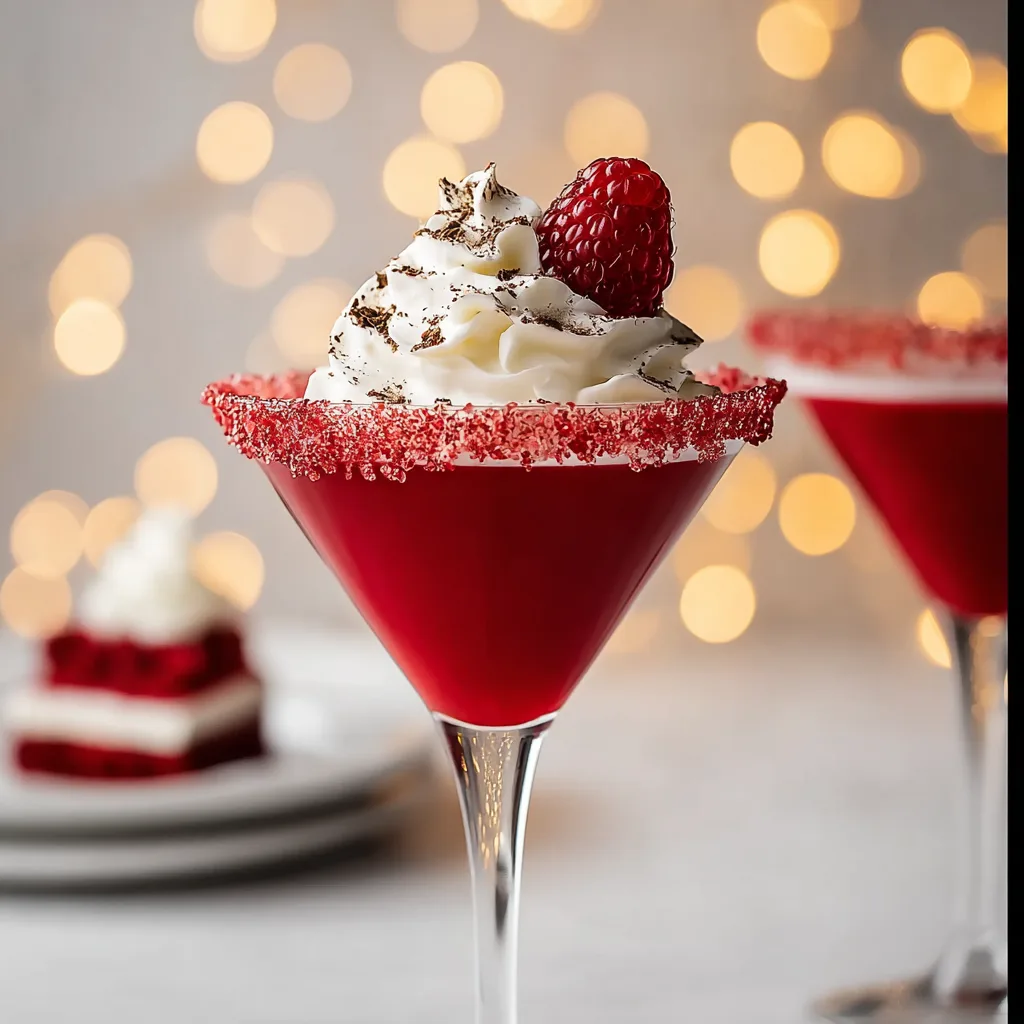 Craft Your Valentine's Velvet Kiss Martini Recipe