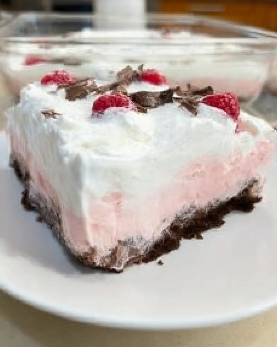 Delicious Cupid's Raspberry Chocolate Dream Lasagna