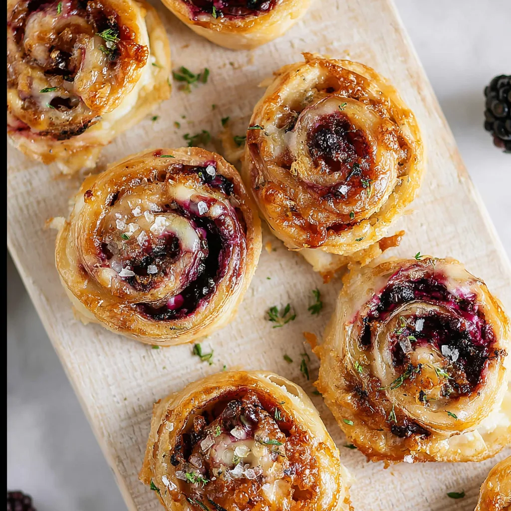 Delicious Easy Sweetheart Berry Brie Swirls Recipe