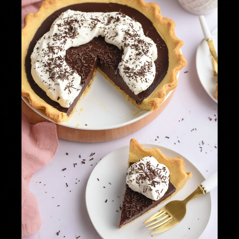 Delicious Keto Chocolate Pie (Gluten-Free) Recipe!