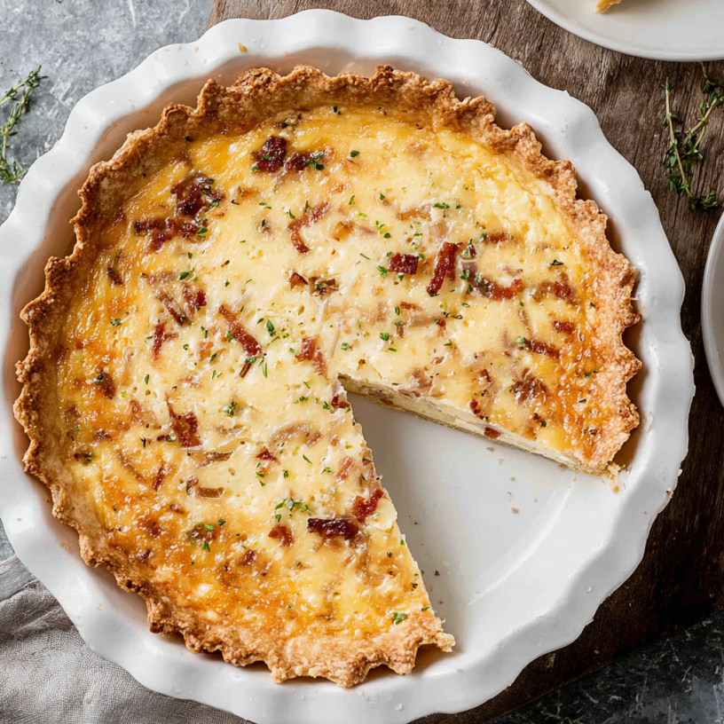 Delicious Keto Quiche Lorraine Recipe for Low Carb