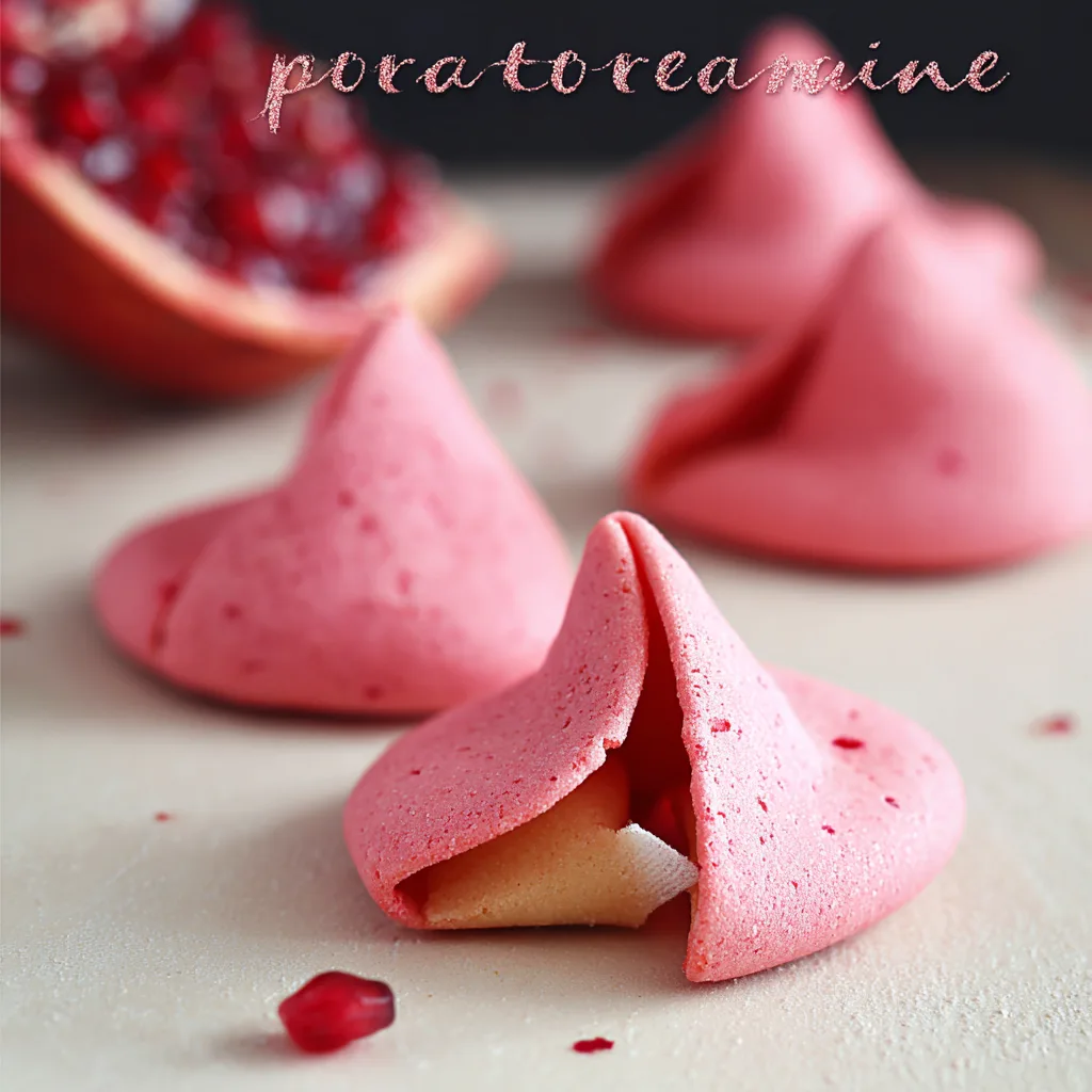 DIY Romantic Pomegranate Fortune Cookies Recipe