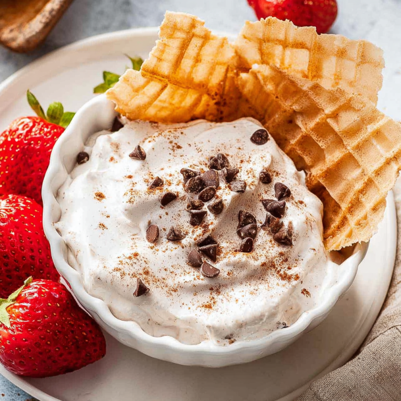 Dreamy Cannoli Dip Delight - The Best Easy Dessert