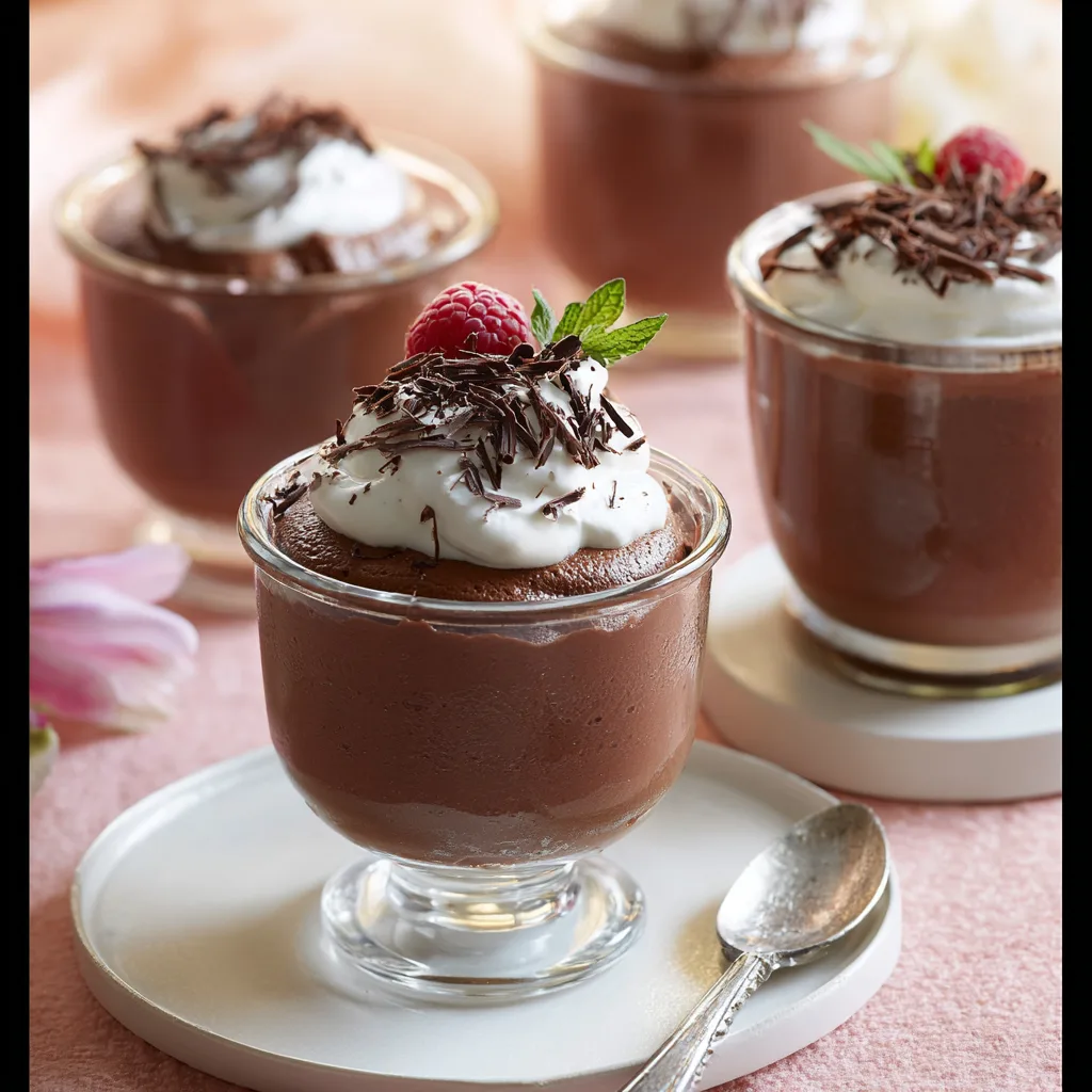 Easy Best Velvet Chocolate Kiss Mousse Recipe!