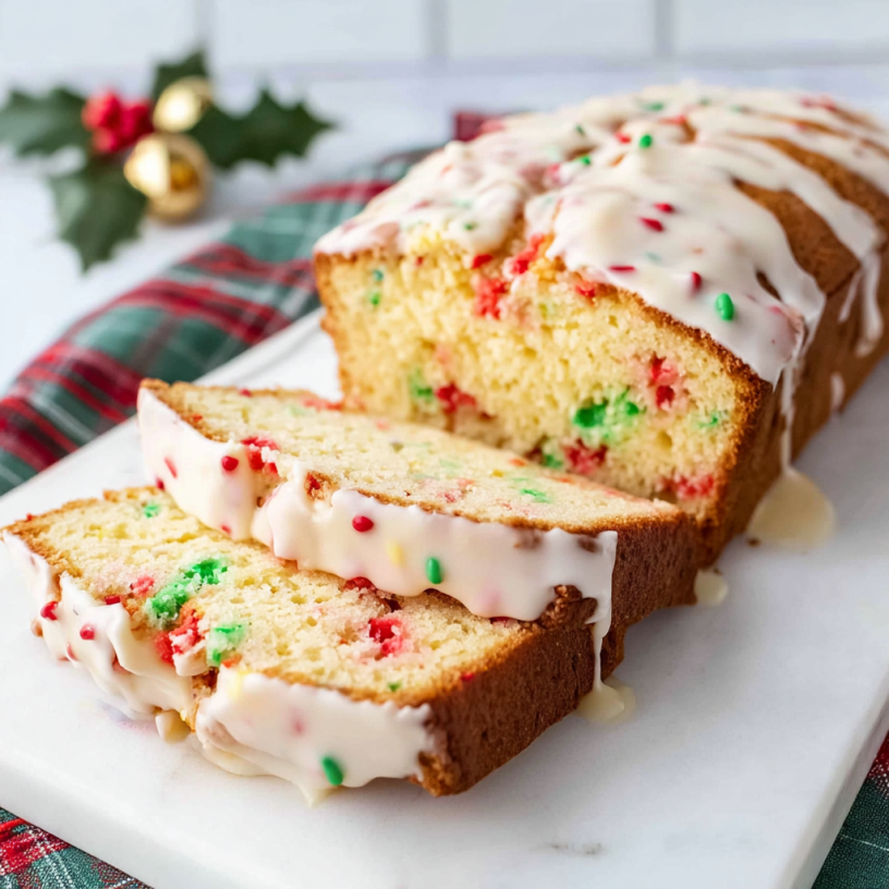 Easy Funfetti Christmas Bread Recipe for Holiday Fun!