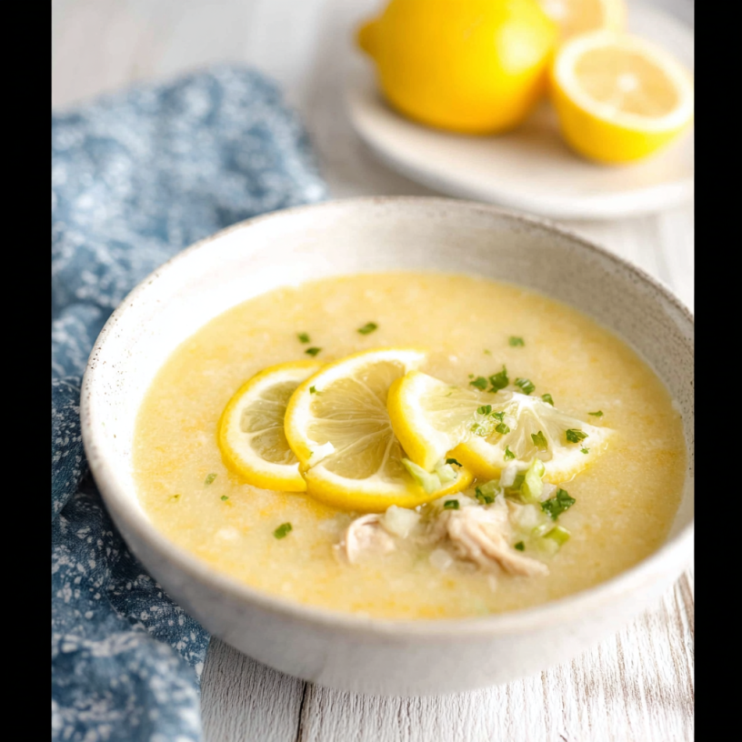 Easy & Healthy Keto Lemon Chicken Soup - Great Recipe