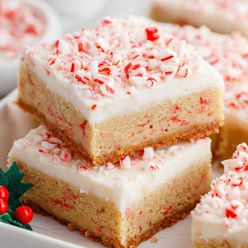Easy Peppermint Sugar Cookie Bars Recipe + Tips!