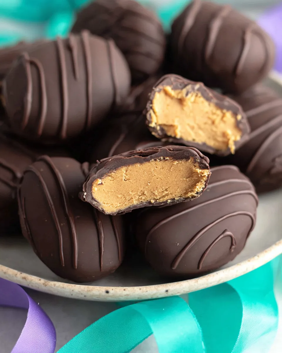 Easy Sweet & Simple Keto Peanut Butter Eggs