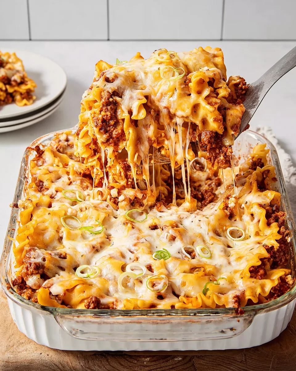 Easy Weeknight Sour Cream Noodle Bake Recipe