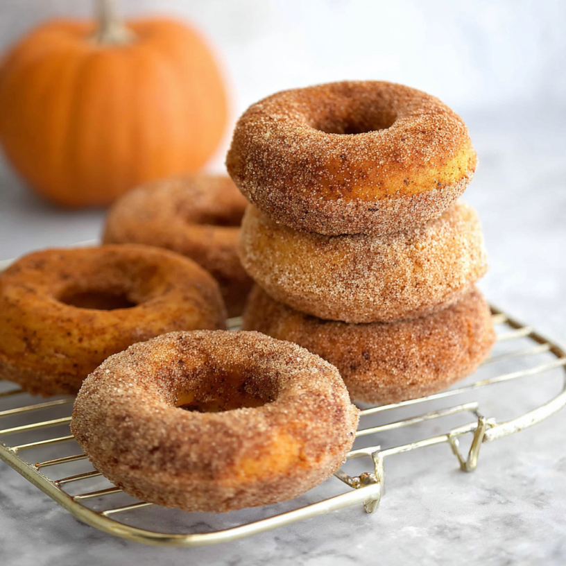 Fluffy Keto Pumpkin Spice Donuts - Delicious Recipe
