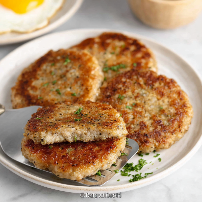 Healthy Recipe for Turkey Breakfast Sausage Patties!
