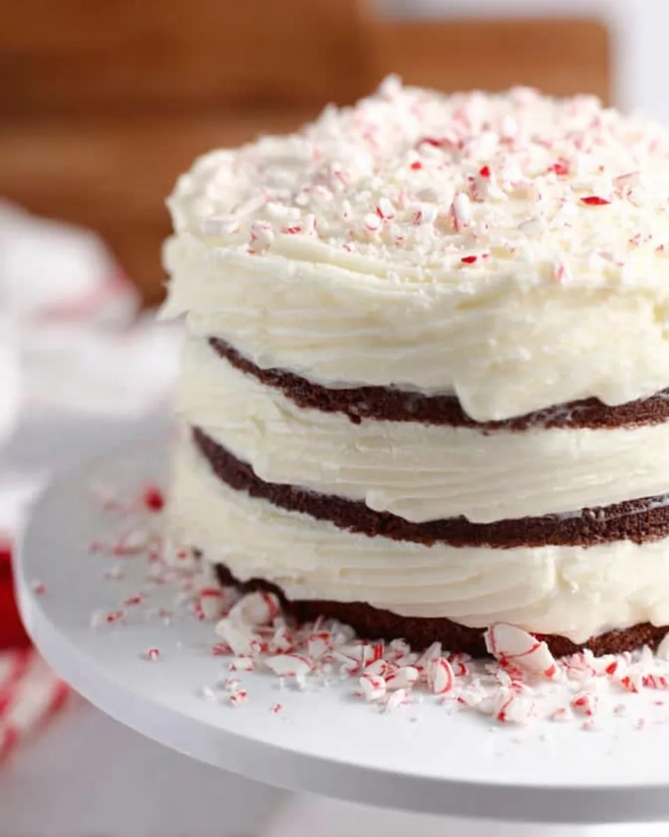 Holiday Recipe: Sweetheart's Peppermint Kiss Cake