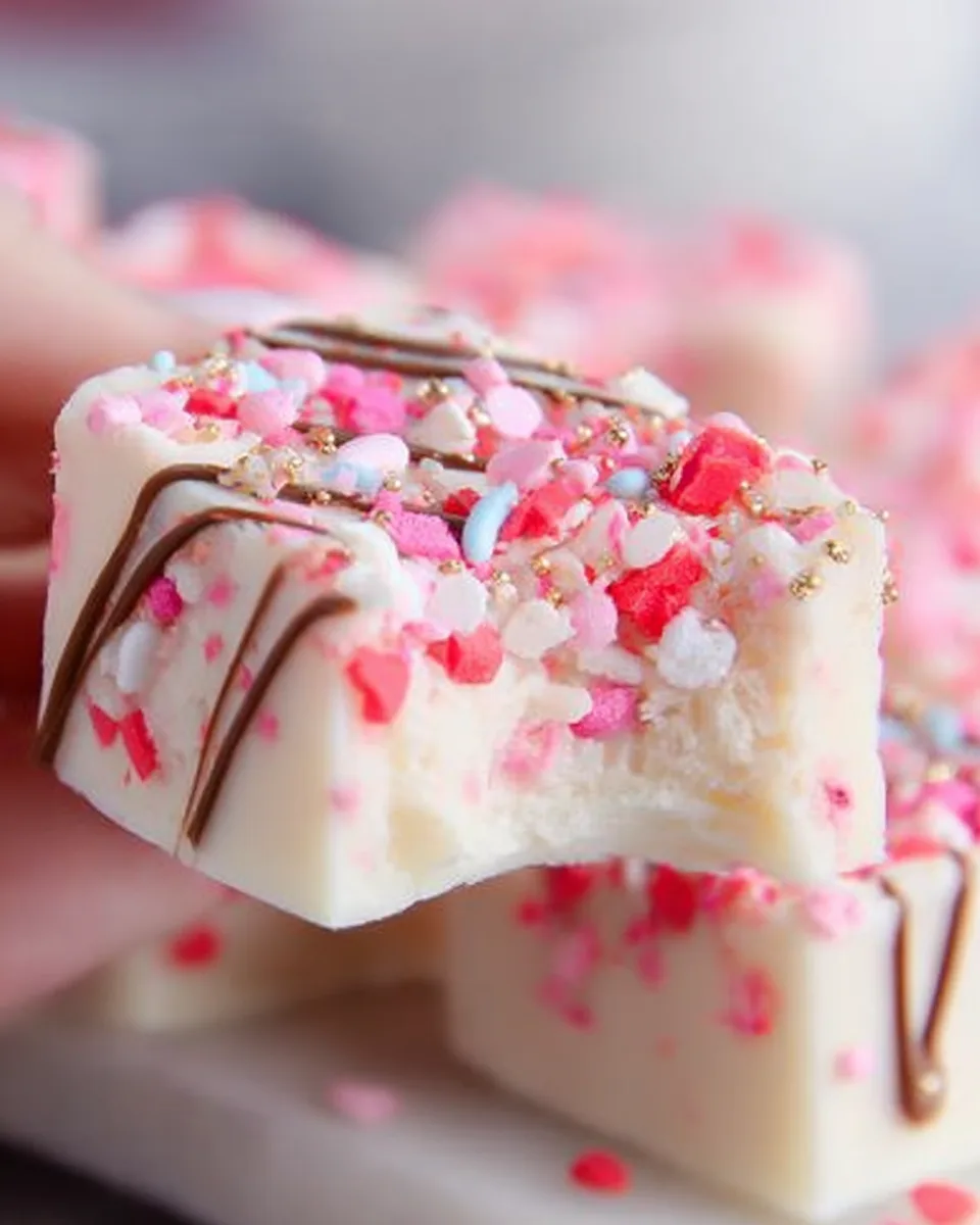 How to Make Sweetheart Sugar Cookie Fudge Bites!