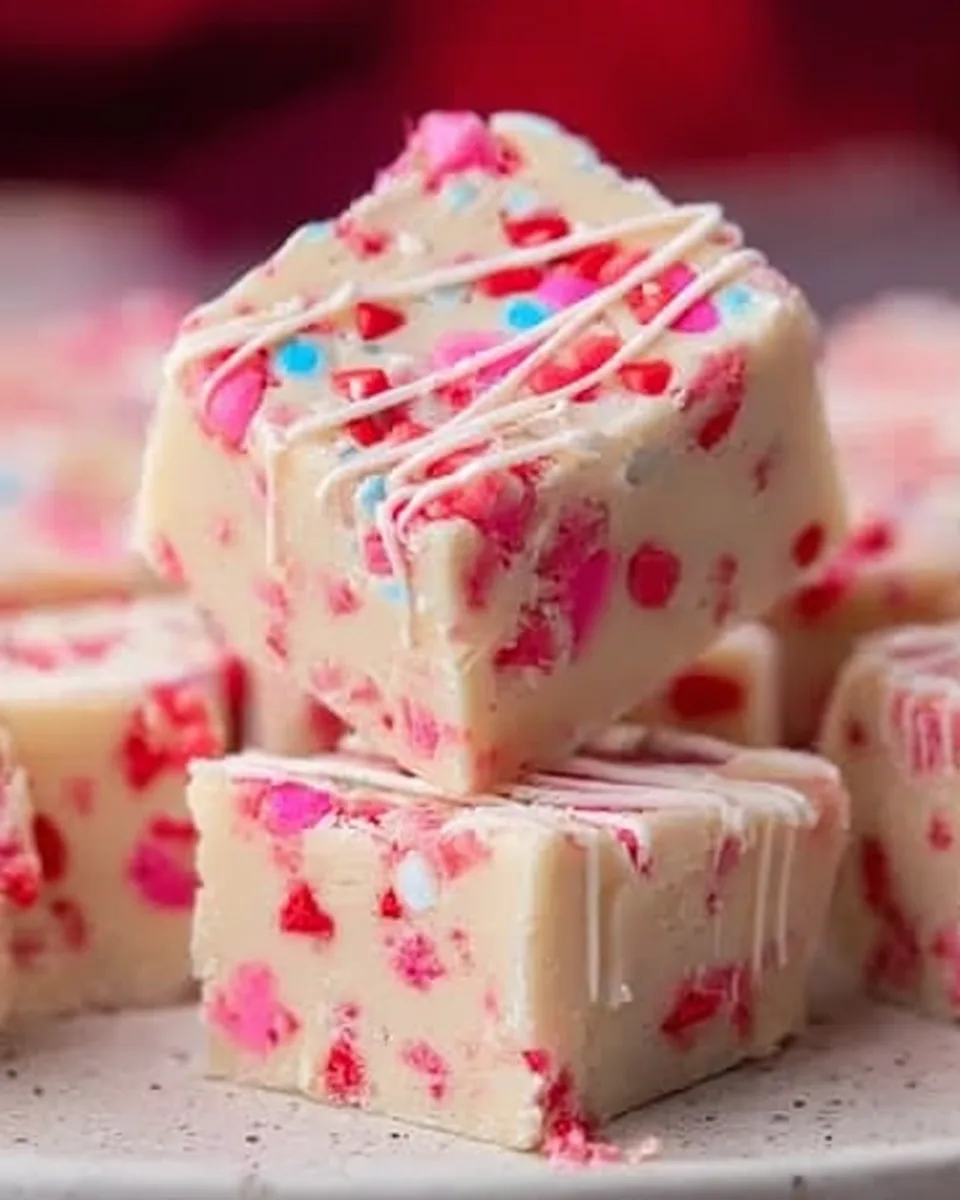 Irresistible Sweetheart Sugar Cookie Fudge Recipe!