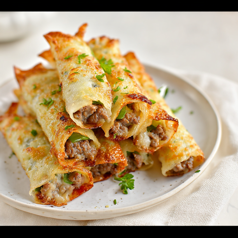 Keto Philly Cheesesteak Roll Ups: Quick & Easy Recipe