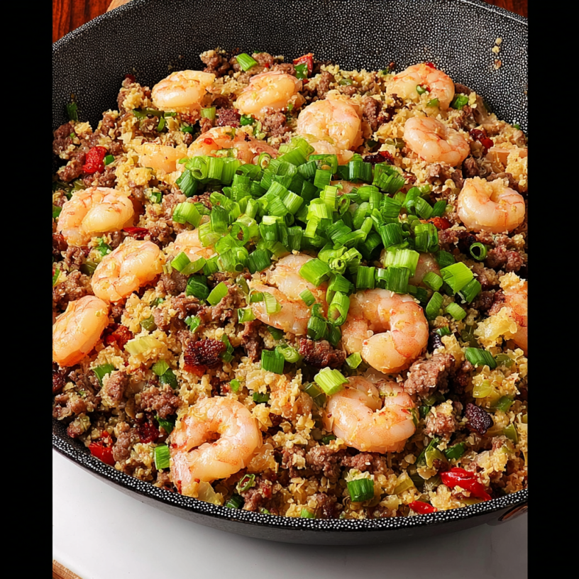 Keto Seafood Dirty Rice: Your New Favorite Low-Carb Meal