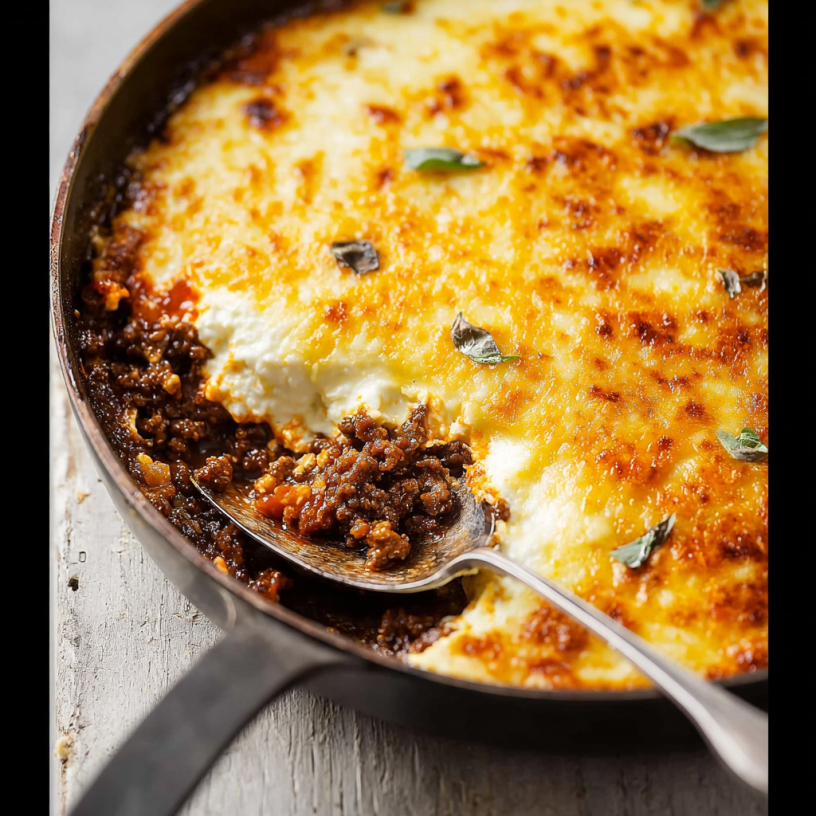 Keto Skillet Lasagna Delight - Quick Low-Carb Meal!