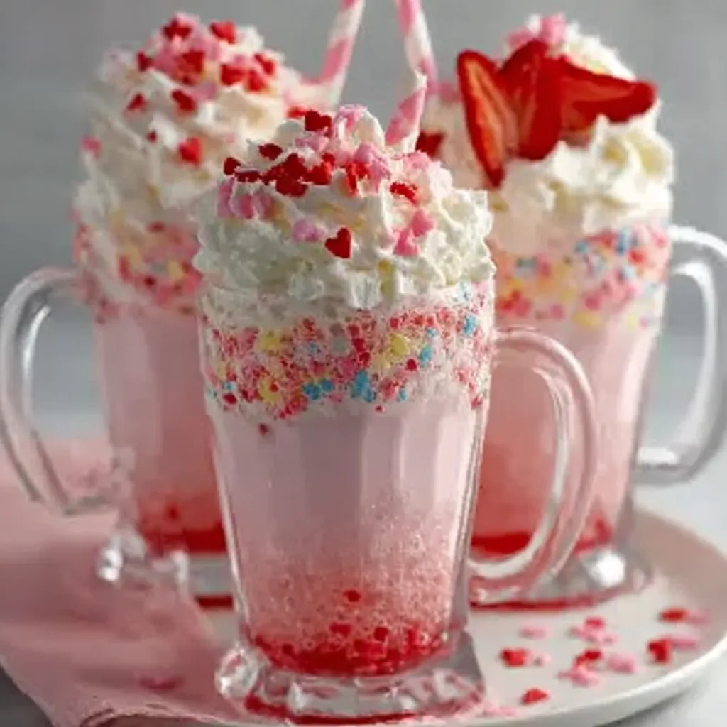Make The Sweetheart Sparkle Floats Recipe Today