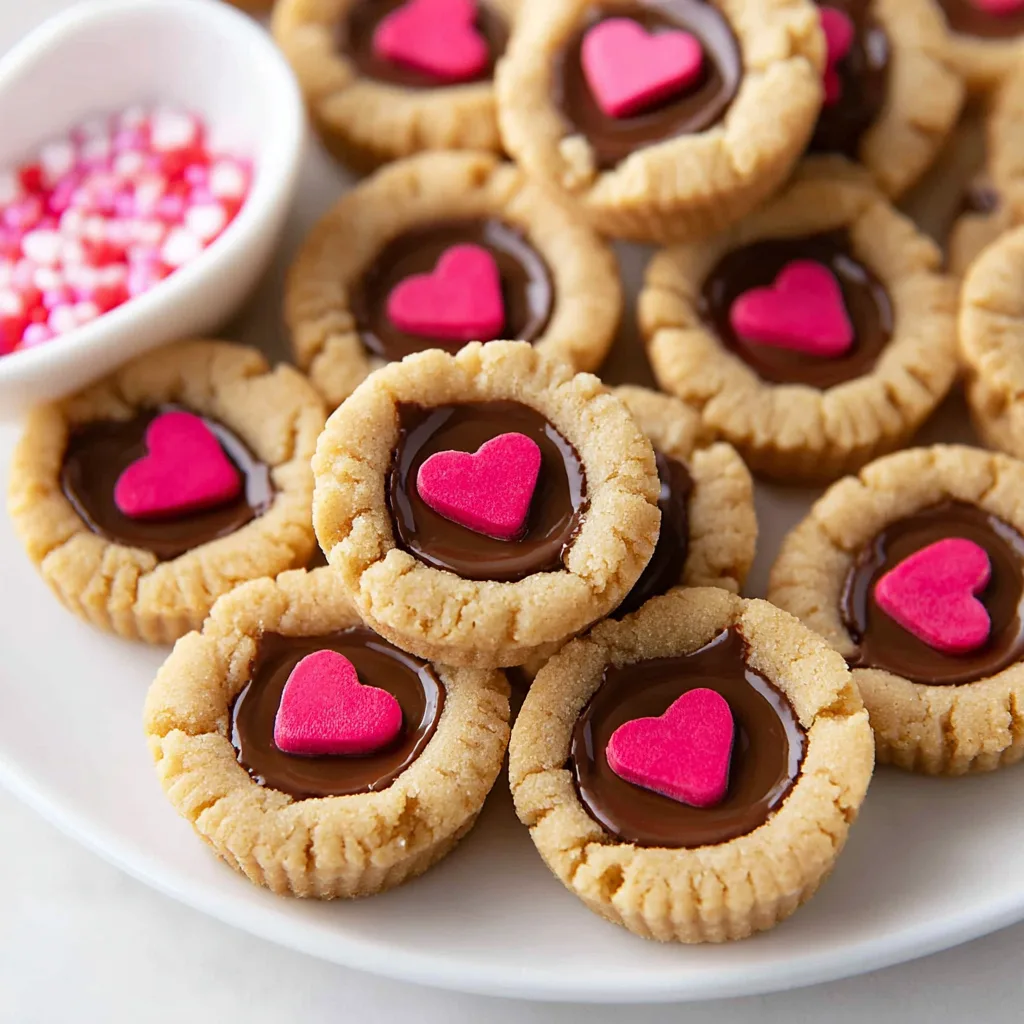 New Love-Filled Peanut Butter Cookie Cups! Recipe!