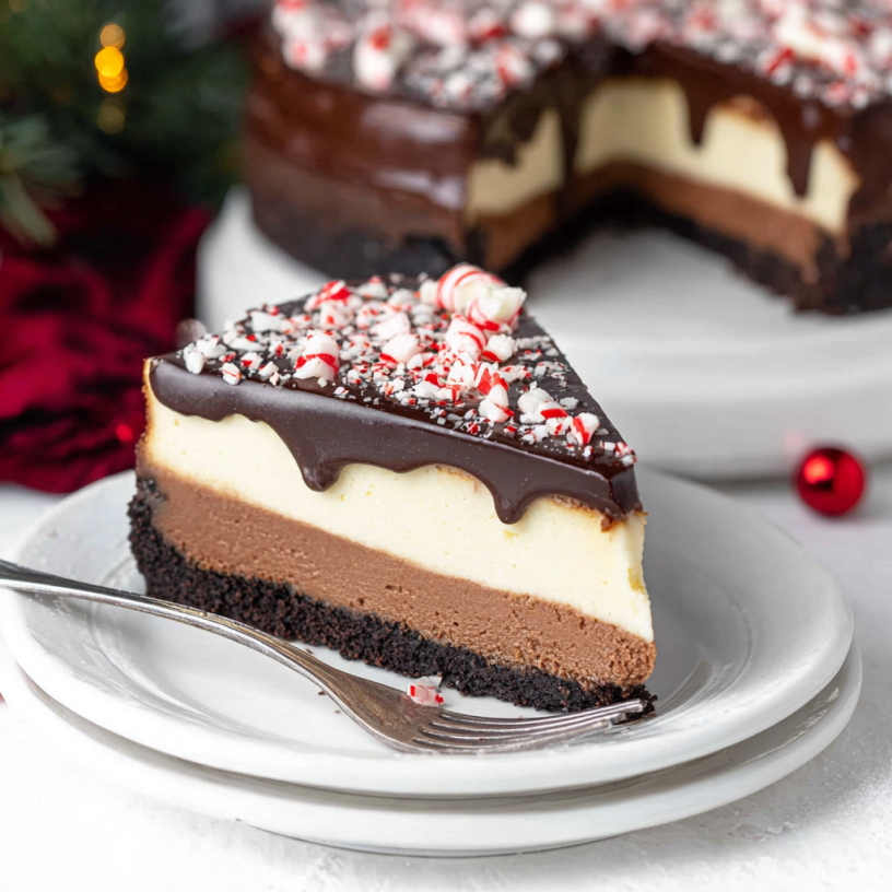 Peppermint Bark Cheesecake: Ultimate Holiday Treat!