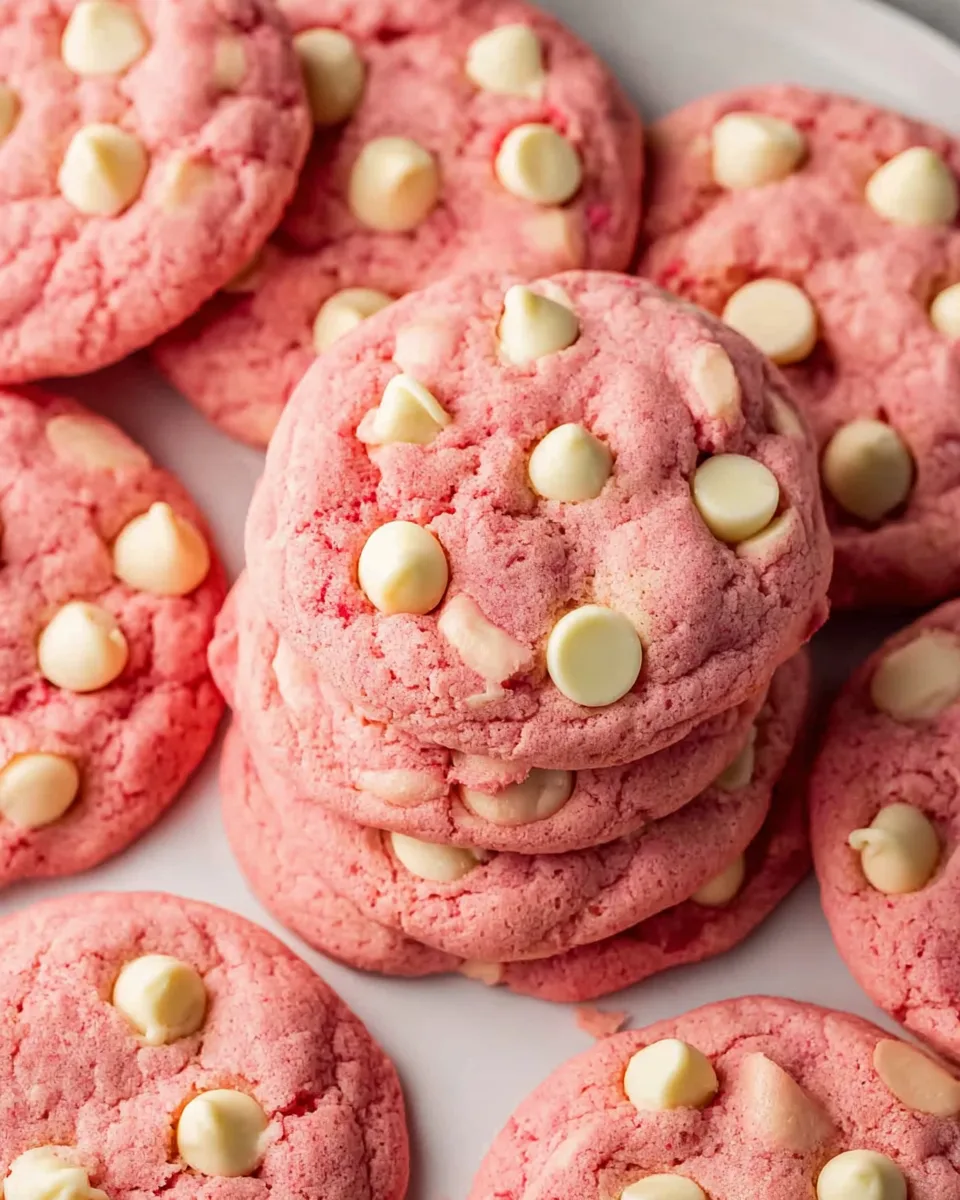 Perfect Sweetheart Strawberry Kiss Cookies Recipe!